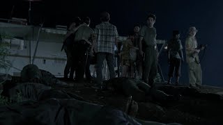 TWD S1E04  The Campsite Massacre  Ending 4k [upl. by Rodavlas]