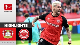 Bayer Leverkusen  Eintracht Frankfurt 21 Highlights Bundesliga [upl. by Ignacio599]