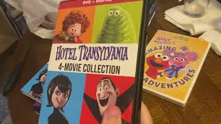 Hotel Transylvania 4Movie Collection DVD Unboxing [upl. by Terrell]