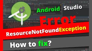 androidcontentresResourcesNotFoundException String resource ID 0x17  Android Studio [upl. by Yasui804]