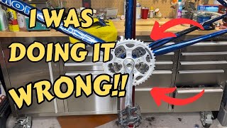 Avoid Costly Mistakes Mastering Square Taper Crank Removal  🤑 🚴 🤯 [upl. by Nos]