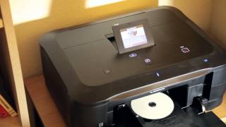 Copying DVD Labels with Canon AllInOne Printers [upl. by Eberhart]