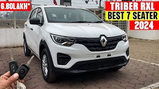 New 2024 Renault Triber RXL❤️New Features On Road Priceand Exterior Mileage [upl. by Linnie]