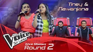 Tiney amp Nawanjana  Bamara Pahasa බඹර පහස  Live Shows Rounds 02  The Voice Sri Lanka [upl. by Renard173]