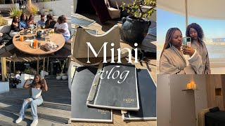 MINI VLOG Spa date  Lunch snatched girly all day🤪 South African YouTuber [upl. by Ultan]