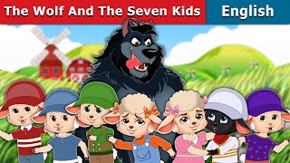 The Wolf And The Seven Kids  Stories for Teenagers  EnglishFairyTales [upl. by Bonnice]