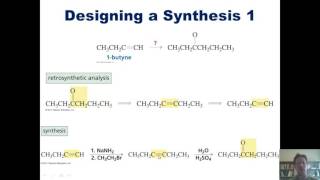 Chapter 6 – The Reactions of Alkynes Part 6 of 6 [upl. by Skiba11]