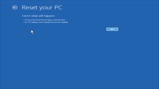 Windows 8  Boot from USB Recovery Disk to restore the system [upl. by Soisatsana]