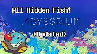 Tap Tap Fish  AbyssRium How To Get All Hidden Fish [upl. by Lazaro]