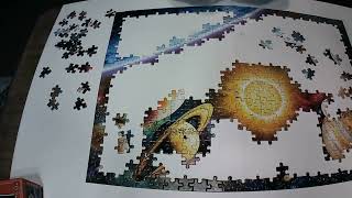 Outer Space  500 pcs puzzle time lapse [upl. by Naxor201]