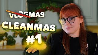 VLOGMAS 1rész I SÜTŐ TAKARÍTÁS I 💨🧽🎄 [upl. by Ecyle778]