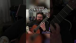 Classico pt 2  Day 44  shorts classicalguitar tenaciousd classico classicalguitarist guitar [upl. by Hong]