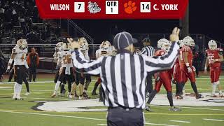 Wilson High School Football v Central York [upl. by Sualakcin]