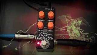 LPD Eighty 7 Preamp Red Mode George Lynch Tone [upl. by Mateo]