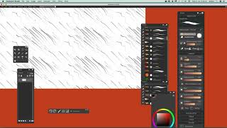 PaintStorm Studio  seamless mode for pattern creation tutorial [upl. by Ardnuahsal]