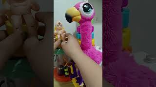 Satisfying Toilet Pee Toy Flamingo Sounds Effect [upl. by Naeerb]