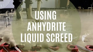 What is Anhydrite Liquid Screed Liquid screeding using Anhydrite Liquid Flow Screed [upl. by Rob265]