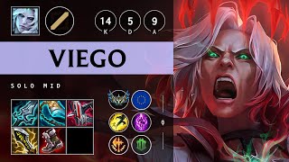 Viego Mid vs Diana Rampage  EUW Challenger Patch 1418 [upl. by Waxler]