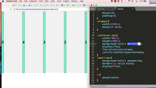 FlexBox Tutorial  Part 1  Positioning Divs inside Parent Container Using CSS Flex [upl. by Heller]