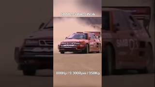 The insane 800Hp SAAB 93 Pikes Peak 🚀🔥 [upl. by Trahurn]