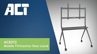 ACT AC8372 Mobile TVmonitor floor stand [upl. by Joses]