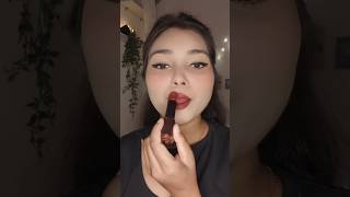 Colorbar Brown 🟤 lipstick and Swiss beauty lipliner lipsticktutorial shots ashortaday makeup [upl. by Tania]