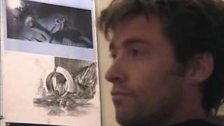 Hugh Jackman auditions for the part of Wolverine in Xmen [upl. by Inahet]