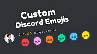 Make Discord Custom Emojis For Your Discord Server or Roles icons [upl. by Neetsyrk]