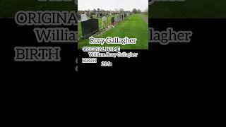 【visit to a grave】Rory Gallagher【Famous Memorial】gravestones rip [upl. by Anahpos]