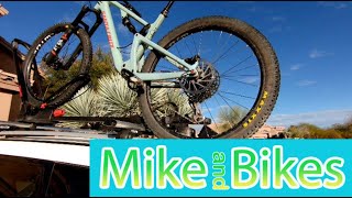 Loading your bike on a tall SUV The Yakima High Roller I break it down in this video [upl. by Darrej]