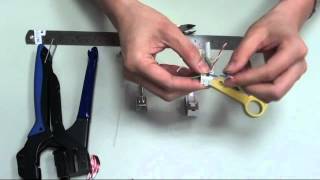 Cat6A STP 90º Keystone Jack Installation Instruction [upl. by Ennaer]