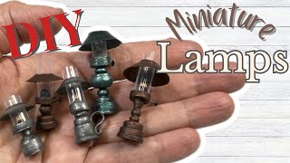 Lets make some miniature kerosene lamps using recycled paper [upl. by Lilahk240]