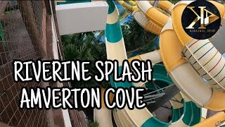 RIVERINE SPLASH WATER PARK AMVERTON COVE WATERPARK BARU DI SELANGOR [upl. by Ragouzis792]