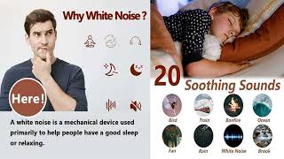 Magicteam White Noise Sleep Sound Machine  Instruction Guide [upl. by Rube]