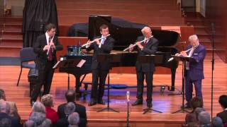 Reicha Sinfonico for 4 Flutes Mvt 2  Galway Langevin Bouriakov Höskuldsson [upl. by Airec]