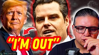 🚨BREAKING Matt Gaetz WITHDRAWS Nomination as Trumps Attorney General WTF HAPPENED [upl. by Merwin]