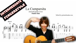 La Cumparsita TAB  fingerstyle classical guitar tabs PDF  Guitar Pro [upl. by Eniger169]