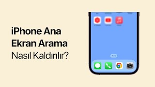 iPhone ana ekranda arama kaldırma [upl. by Eunice]