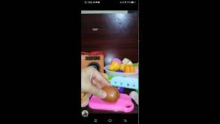 Sej Gonzaga Navales is live◀️ CUTTING MIX FOOD TOYS 🍆 ASMRSATISFYING 🥦🍌◀️🤍 [upl. by Yreme]