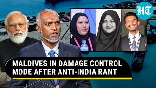 Maldives Suspends 3 Ministers For Racist AntiModi Tirade Indians Fume BoycottMaldives Trends [upl. by Clovis]