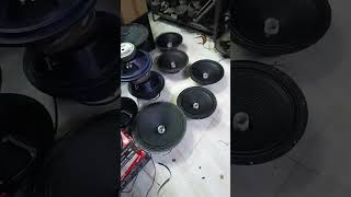 100watt speaker reconing 🔊🔊 bollywood song music [upl. by Gainor485]