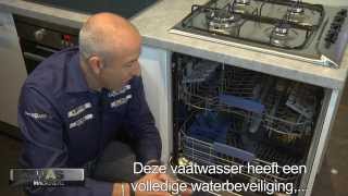 Indesit DIFP 68T1AEU 60 cm vaatwasser Integreerbaar 14 couverts display en startuitstel [upl. by Eittocs780]