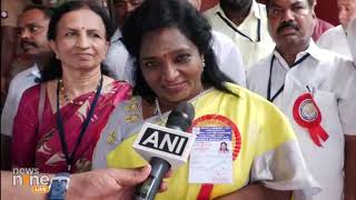 Election Results  TN  Tamilisai Soundararajan  Whatever be the verdict I will serve the people [upl. by Zoltai312]