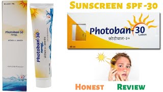 Photoban sunscreen spf 30 review sunscreen [upl. by Gena]