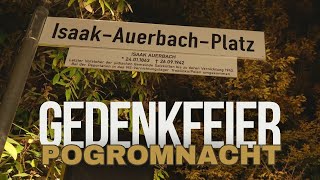 Gedenkfeier an die Pogromnacht [upl. by Undis]