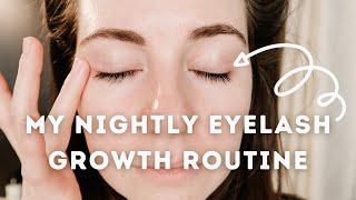 How I Apply Castor Oil For Eyelash Growth  Castor Oil Hair Growth Results [upl. by Pugh]