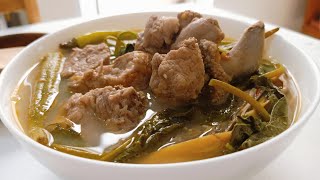 Ang Sarap Nitong Pork Ribs Sinigang Na May Puso ng Saging [upl. by Heppman568]