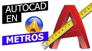 ⚠️ Como configurar la escala de AutoCAD correctamente EN METROS [upl. by Vasileior982]