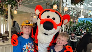 Winnie the Pooh Piglet Tigger and Eeyore at The Crystal Palace [upl. by Ecniuq]