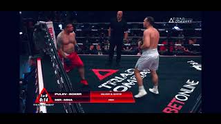 Kubrat Pulev KNOCKS OUT Frank Mir in Round 1 Shorts  Triad Combat [upl. by Sudnac212]